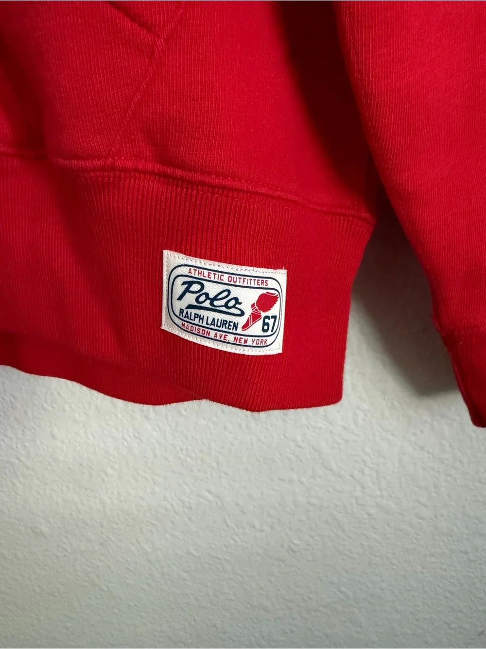 Polo Ralph Lauren Bleecker NY Run Club P-Wing Fleece Hoodie NYC Men’s Sizes